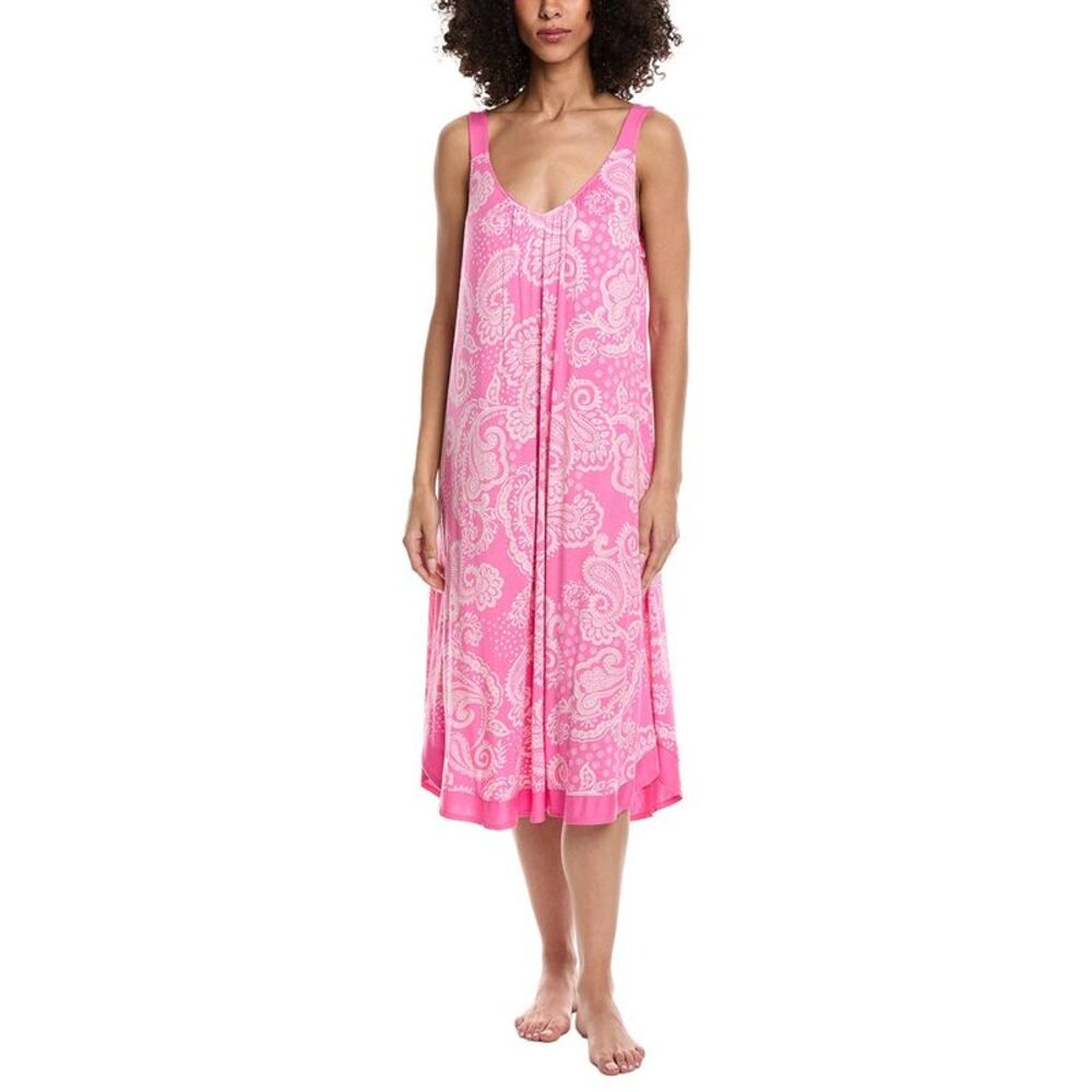 Ellen Tracy Womens  Midi Gown, Pink